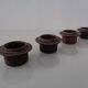 Russian Egg Cups by Ulla Procope for Arabia, 1960s, Set of 4