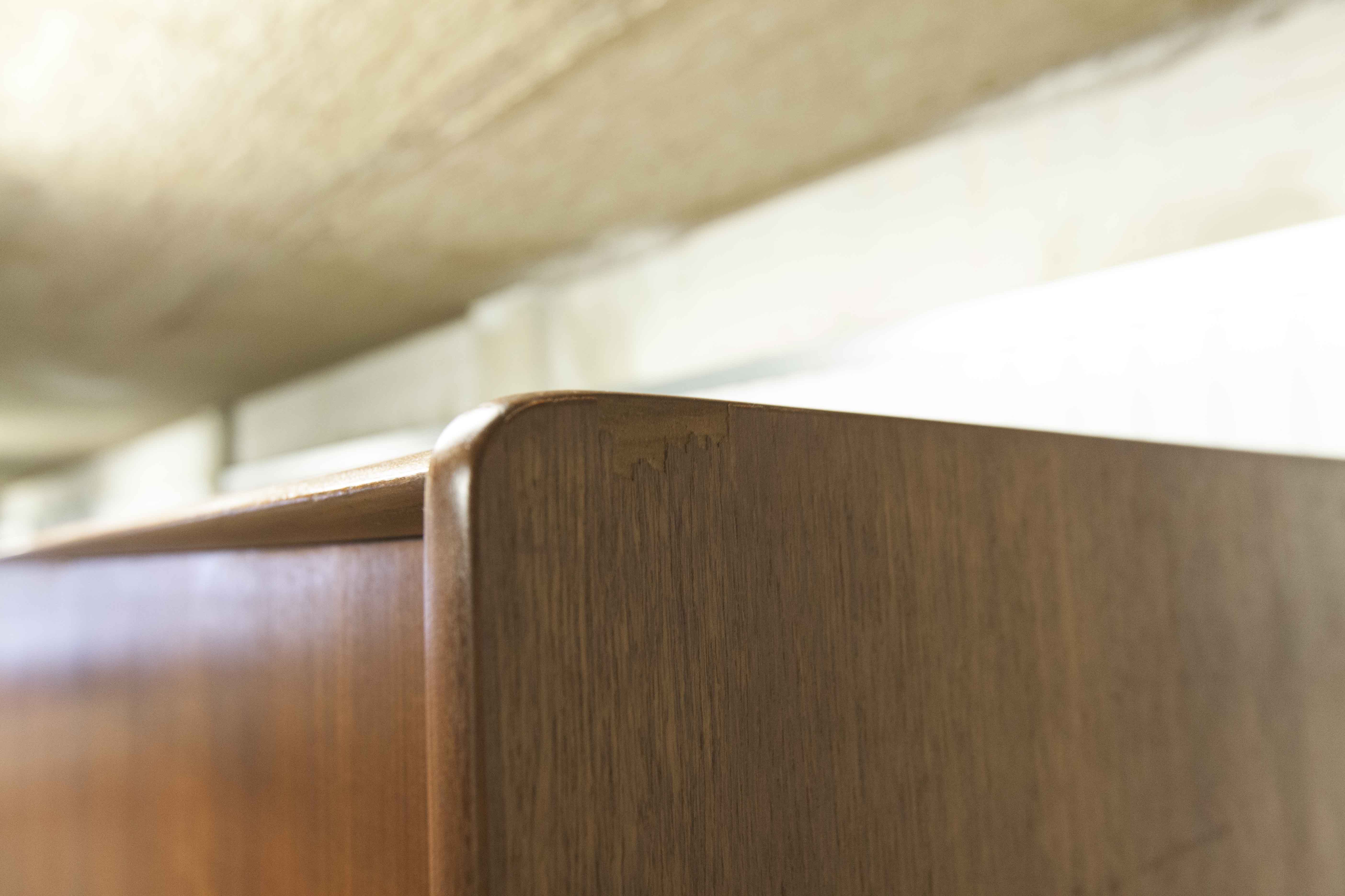 Scandinavian wardrobe 1960 Simat teak