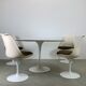 Table & avec chaises pivotantes d'Eero Saarinen pour Knoll International des années 1960