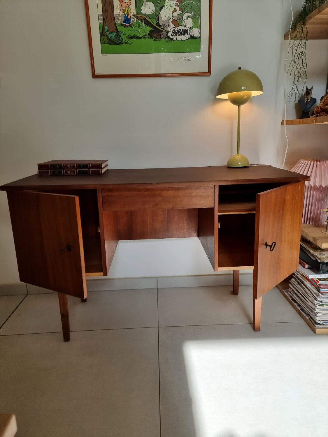 Scandinavian desk from the 60s