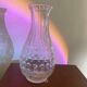 Beveled glass soliflore vase