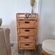 Commode en rotin