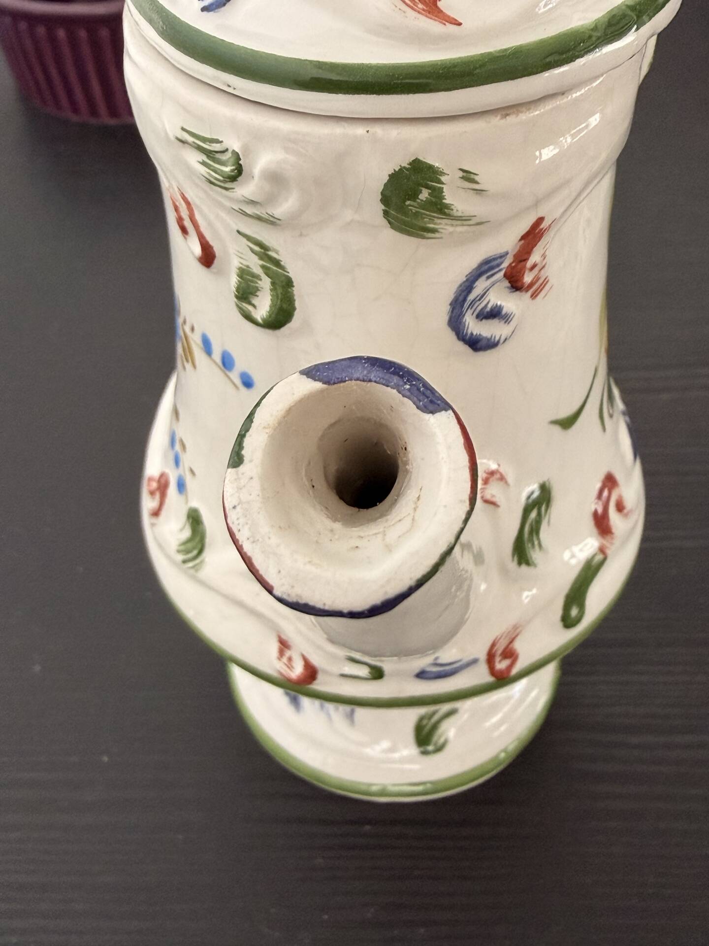 Ceramic teapot