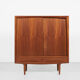 Midcentury Danish higher cabinet in teak by Axel Christensen for ACO Møbler 1960s
