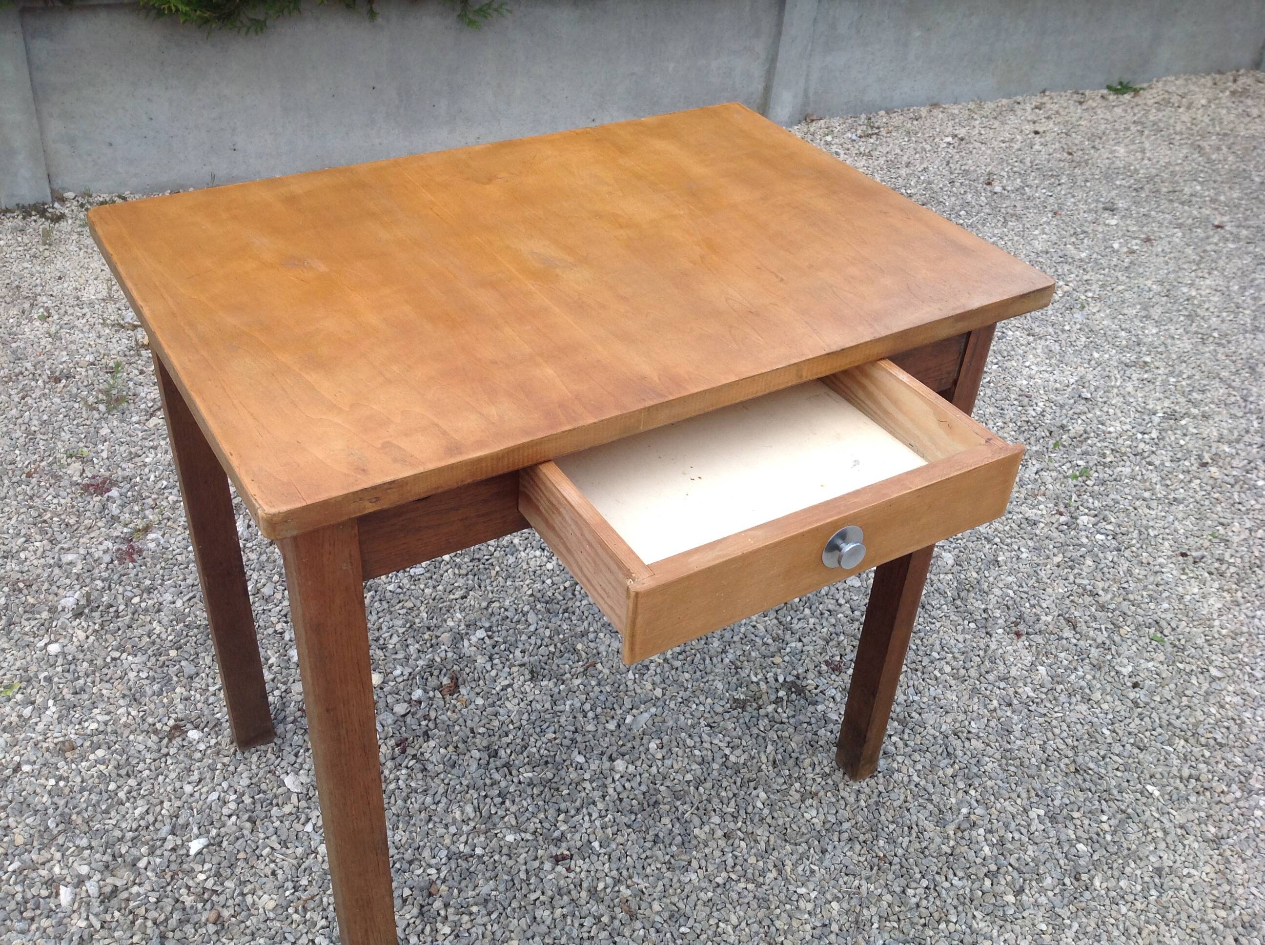 Antique kitchen table