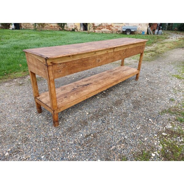 Table de drapier en pin