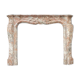 Louis XV style fireplace in rance marble circa 1880