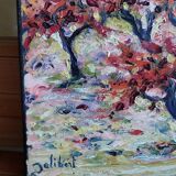 Tableau, huile sur toile