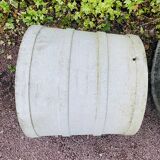 Pair of large fiber cement planters