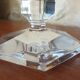 Val-saint-lambert crystal candlestick