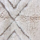 Handmade Berber wool rug size 2/3 m