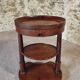 Empire style wooden rolling trolley – France, 1930s