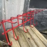 Red coat rack