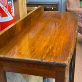 English art deco walnut showcase