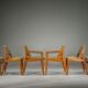 Danish Ella chairs in teak attributed to Arne Vodder for Vamo Sønderborg, 1960s, set of 6
