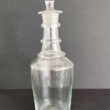 Carafe en verre soufflé vers 1900