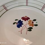 Hollow round dish K&G Lunéville France Micheline model