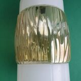 Vintage glass hanging lamp