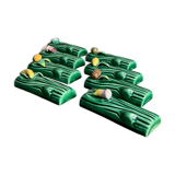 Vintage Vallauris vegetable and fruit knife holders