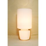 Large Italian glass table lamp.