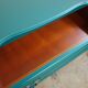 Vintage emerald green chest of drawers
