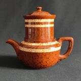 Teapot coffee maker Digoin Sarreguemines model Mary