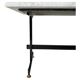 Vintage Carrara marble coffee table, Italy 1960