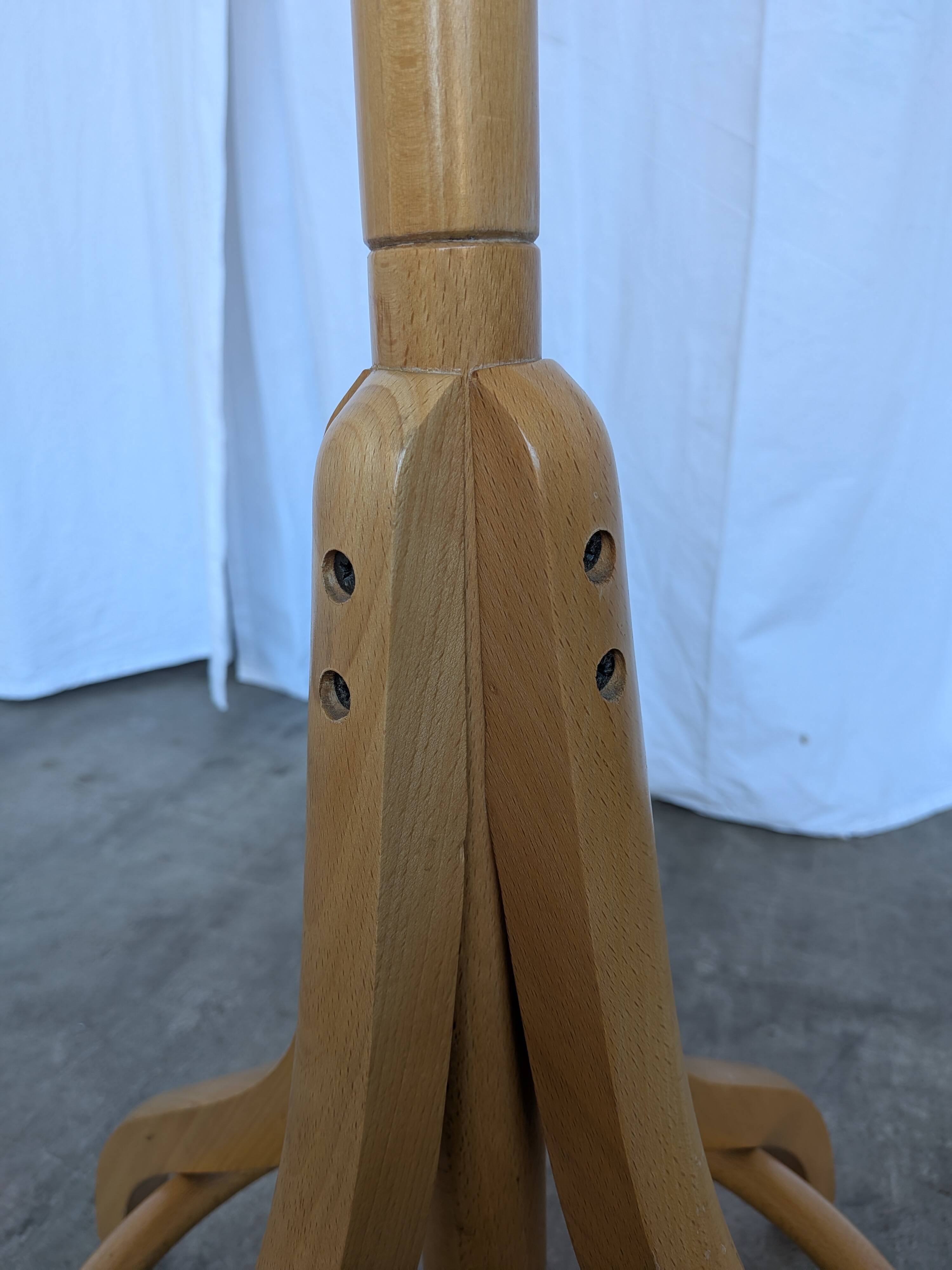 Vintage Bentwood Coat Stand, Thonet Style Hall Tree, Wood Coat Rack