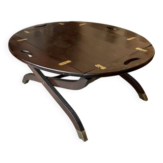 Table bateau - Acajou- Très bon état