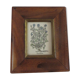 Framed botanical poster