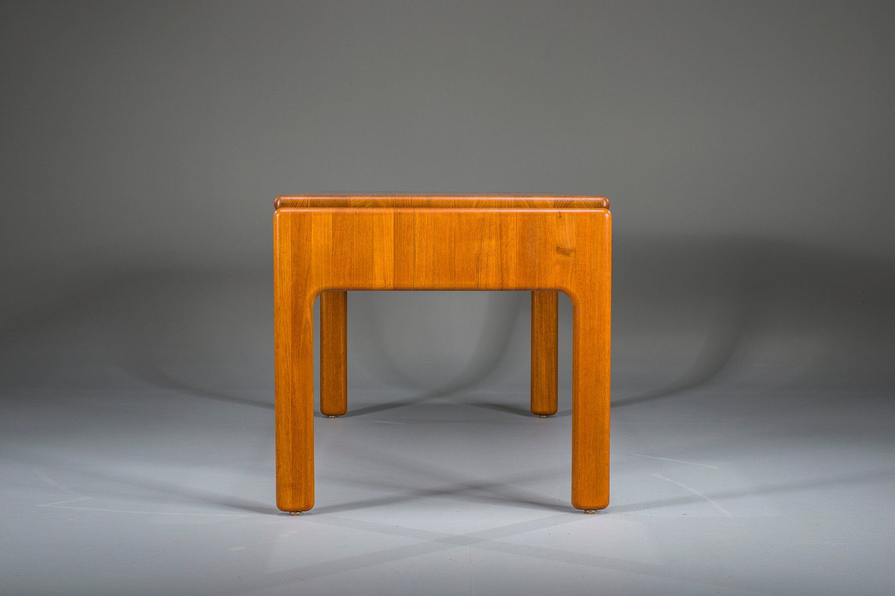 Vintage Danish cabinetmaker desk in teak, 1950s