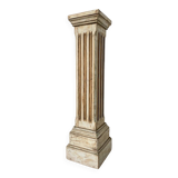 Wooden pedestal column 1900