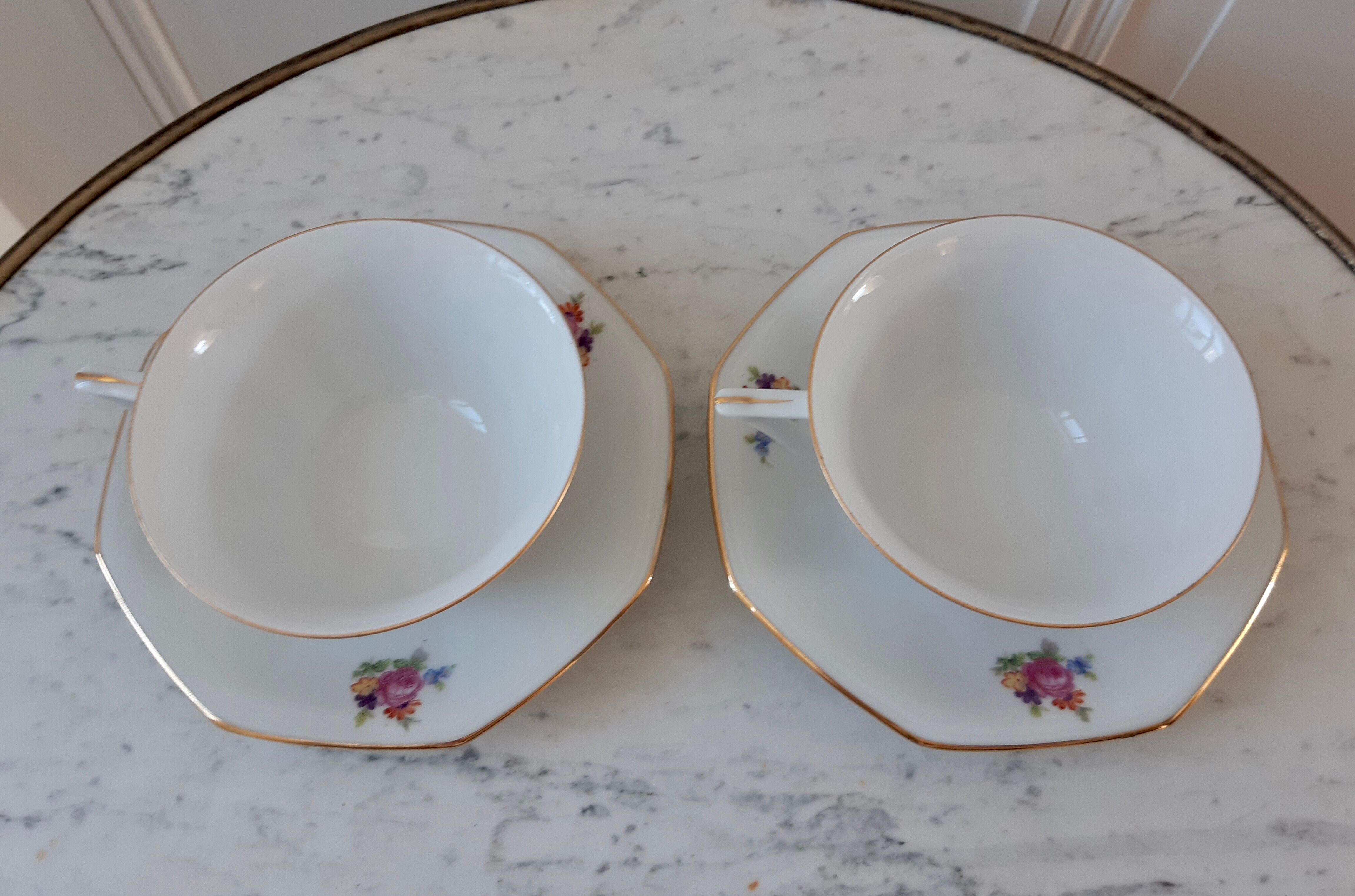 Duo of cups Limoges PN 60s