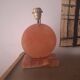 Pied de lampe en onyx, années 80