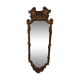 Miroir doré italien vintage 27x74cm