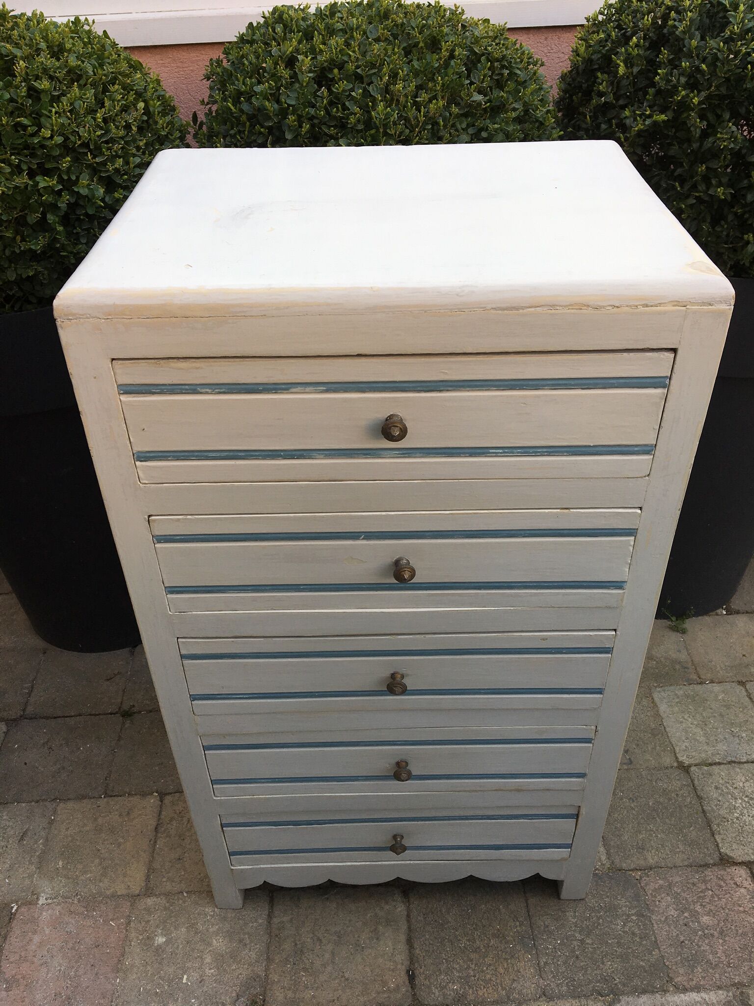 Old patinated chiffonnier