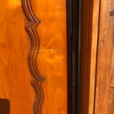 Louis XV style cherry wood cabinet late 19th century