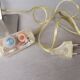 Chromed metal halogen dimmer desk lamp