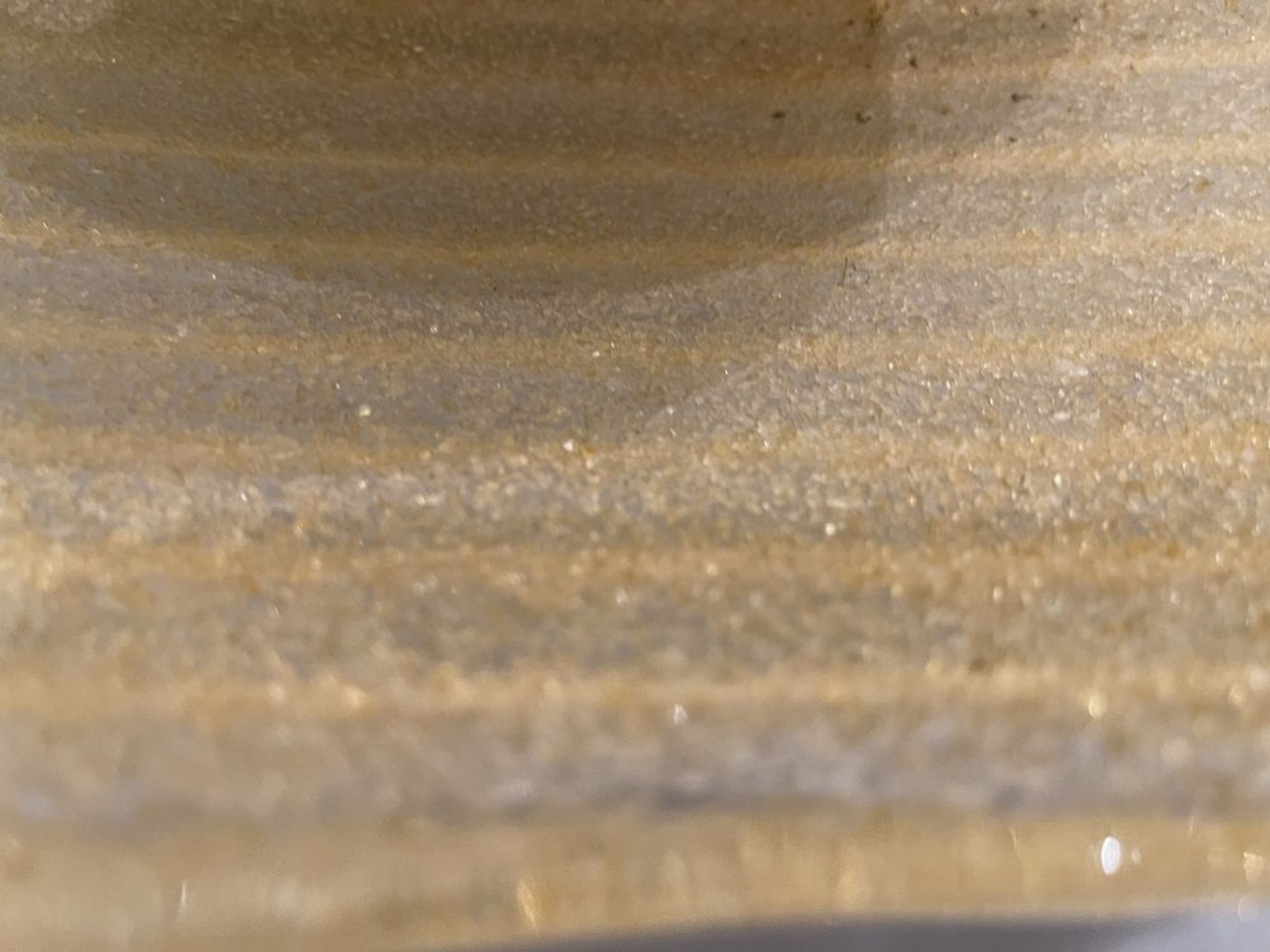 Plafonnier en verre doré de Murano Encastré années 1970