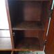Art Deco extra furniture 1920/1940 to install or fix, wooden, central mirror, 2 doors, 1 drawer