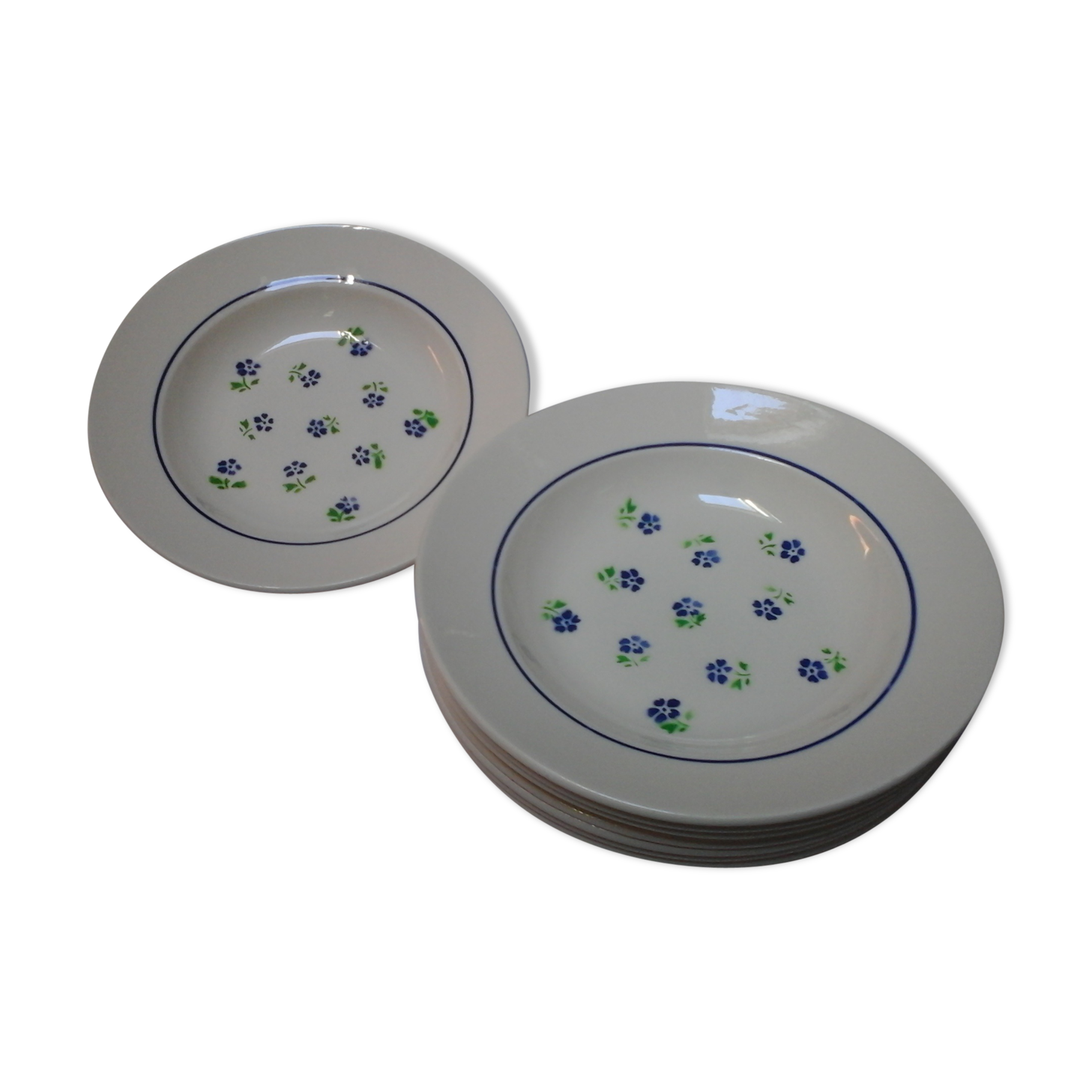 8 dishes hollow claudius / badonviller