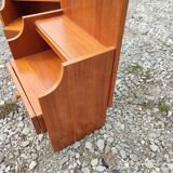 2 vintage teak bedside tables