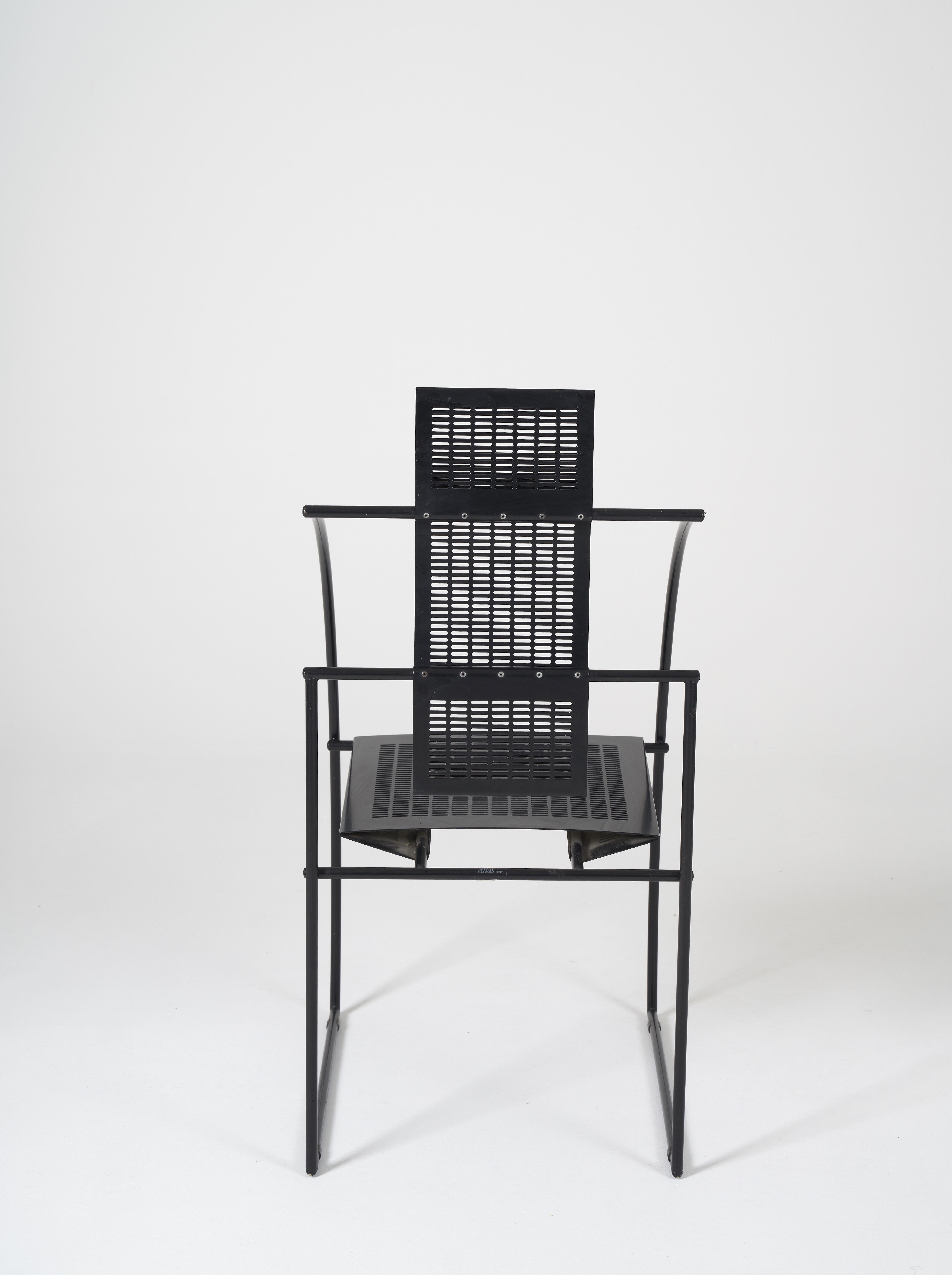 Chair "Quinta" Mario Botta for Alias design 1980s
