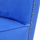 Expo 58 Armchair Seat Replica Blue Vintage Conical 72cm