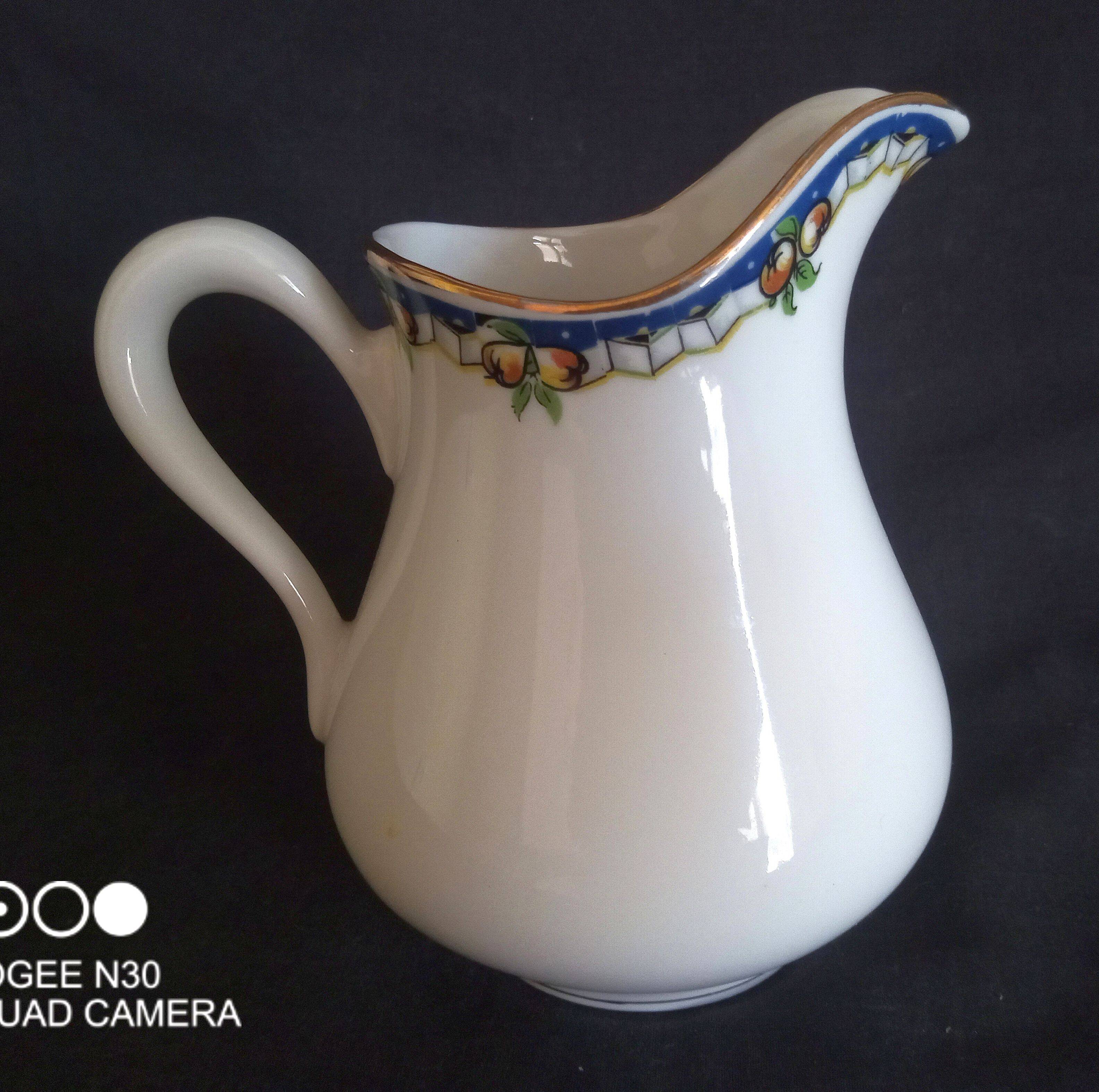 Limoges, Jean Boyer - Art Deco service for 7 people. 1920-1934