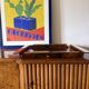 Hollywood regency brass and tortoiseshell lucite tray, Italy 1970s