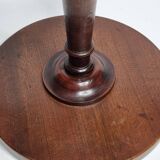 Tripod wooden gueridon, wine table type, English style, 29 cm top.