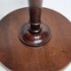 Tripod wooden gueridon, wine table type, English style, 29 cm top.