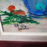 Peiture de fleurs
