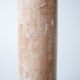 Lampadaire en marbre rose